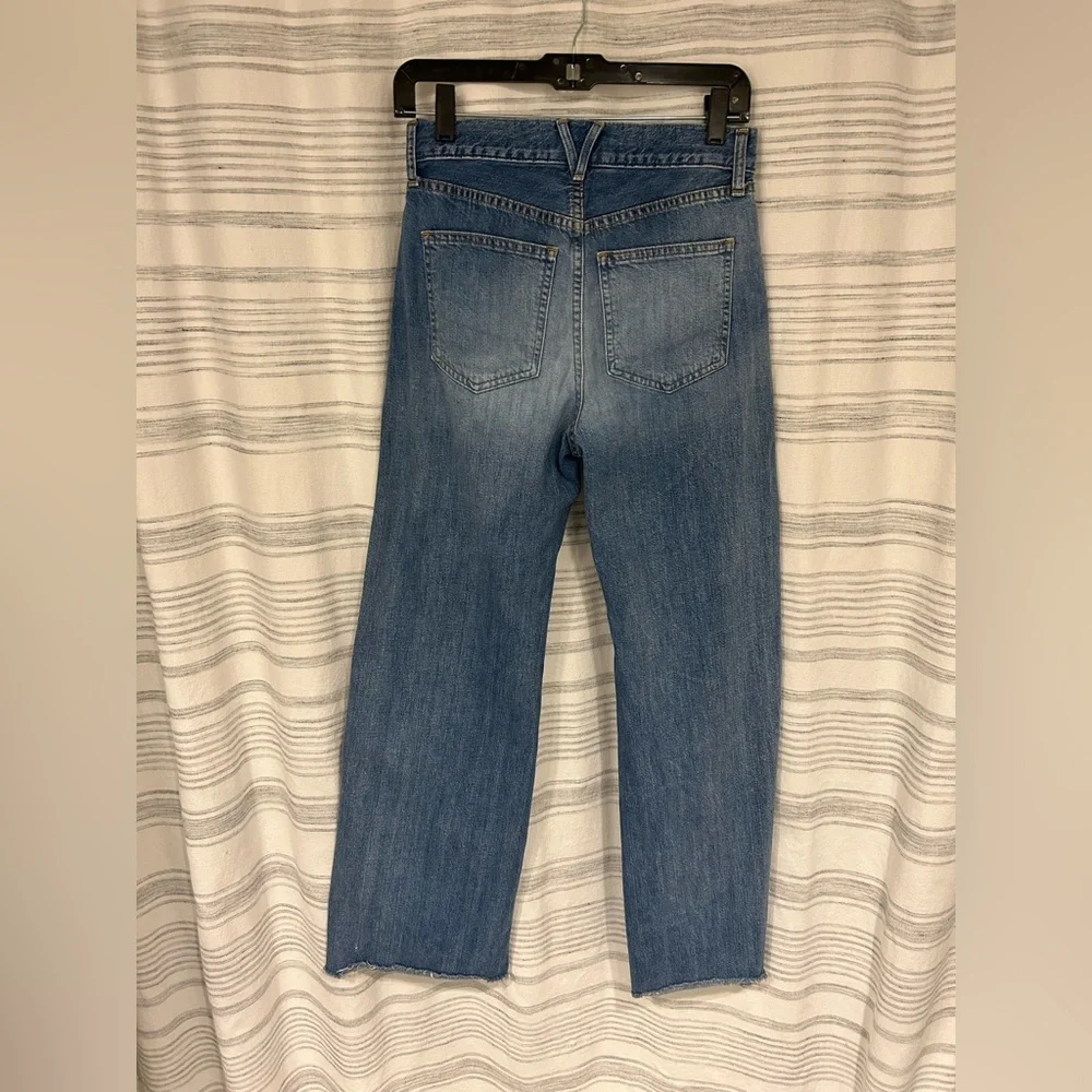 Veronica Beard Light Blue Straight Jeans - Picture 2 of 3